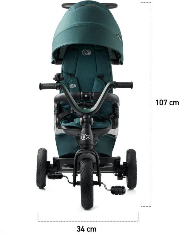 Autokreslini.lv | Easytwist stumjamais trīsritenis bērniem 5in1 krāsa Green bilde #49