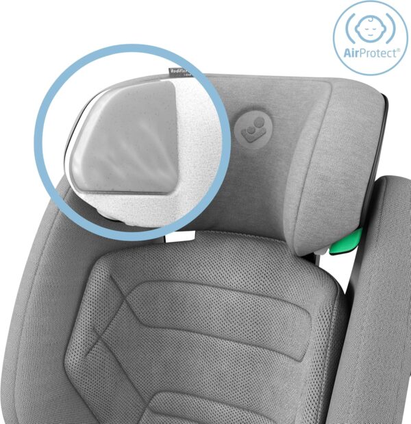 Maxi Cosi RodiFix Pro 2 I-Size autokresliņš bērniem 100-150cm krāsa Authentic Grey