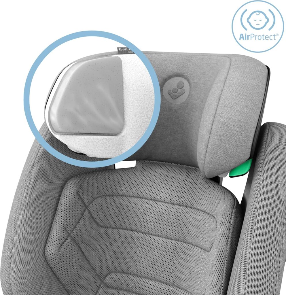 Maxi Cosi RodiFix Pro 2 I-Size autokresliņš bērniem 100-150cm krāsa Authentic Grey