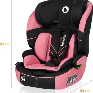 Lionelo Levi One I-Size autokrēsliņš 76-150cm krāsa Pink Rose