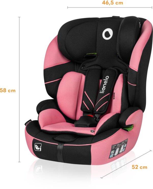 Autokreslini.lv | Levi One I-Size autokrēsliņš 76-150cm krāsa Pink Rose bilde #27