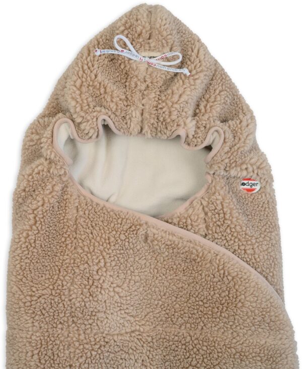 Autokreslini.lv | Wrapper mazuļu ietinamā sedziņa TEDDY krāsa BEIGE bilde #13