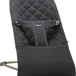 BabyBjorn BLISS šūpuļkrēsls mazuļiem 0-13kg krāsa Black, COTTON Classic Quilt
