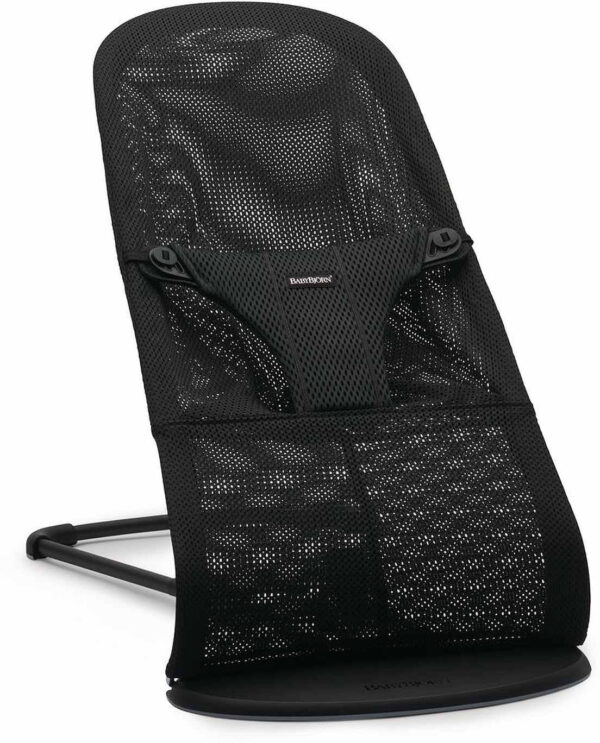 Autokreslini.lv | Balance Bliss mazuļu šūpuļkrēsls krāsa Black, MESH bilde #1