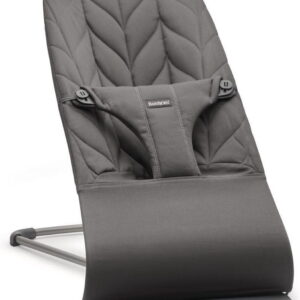 BabyBjorn BLISS šūpuļkrēsls mazuļiem 0-13kg krāsa ANTHRACITE, COTTON Petal Quilt