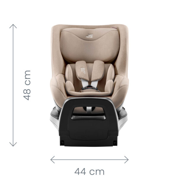 Autokreslini.lv | DualFix PRO M autokrēsliņš 61-105cm krāsa Linen Grey- LUX bilde #25
