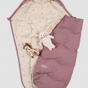 Voksi Explorer bērnu guļammaiss 0-3gadiem krāsa Grape Clover