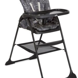 Joie Mimzy Snacker barošanas krēsliņš krāsa ABC Charcoal
