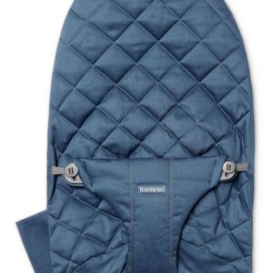 BabyBjorn Bouncer BLISS sēžamās daļas pārvalks krāsa Midnight Blue, Woven Classic quilt