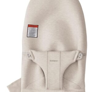 BabyBjorn Bouncer BLISS sēžamās daļas pārvalks krāsa Light Beige, 3D Jersey