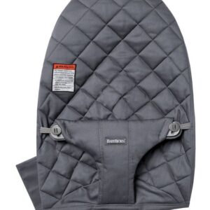 BabyBjorn Bouncer BLISS sēžamās daļas pārvalks krāsa Anthracite, Woven Classic quilt