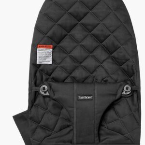BabyBjorn Bouncer BLISS sēžamās daļas pārvalks krāsa Black, Woven Classic quilt