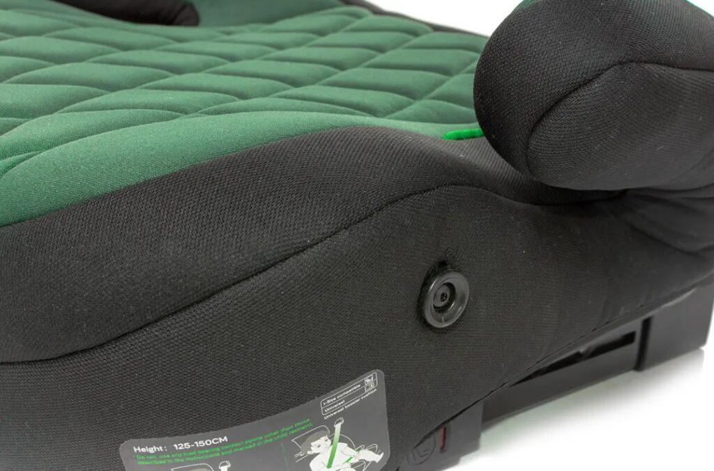 4Baby Hi-Fix CUP auto paliktnis bērniem 125-150cm krāsa Dark Green