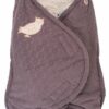Lodger BUNKER bērnu guļammaiss fleece krāsa Folklore MAUVE