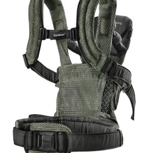 BabyBjorn Harmony ergosoma mazuļiem 0-3gadiem krāsa Dark Green 3D MESH