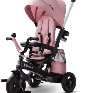 Kinderkraft Easytwist stumjamais trīsritenis bērniem 5in1 krāsa Mauvelous Pink