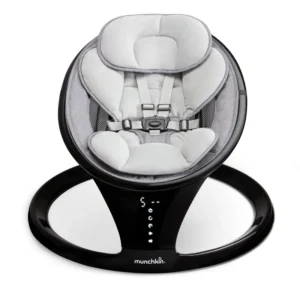 Munchkin Baby Swing elektronisks mazuļu šūpoļkrēsliņš krāsa Black