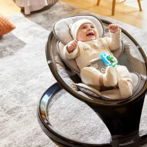 Munchkin Baby Swing elektronisks mazuļu šūpoļkrēsliņš krāsa Black