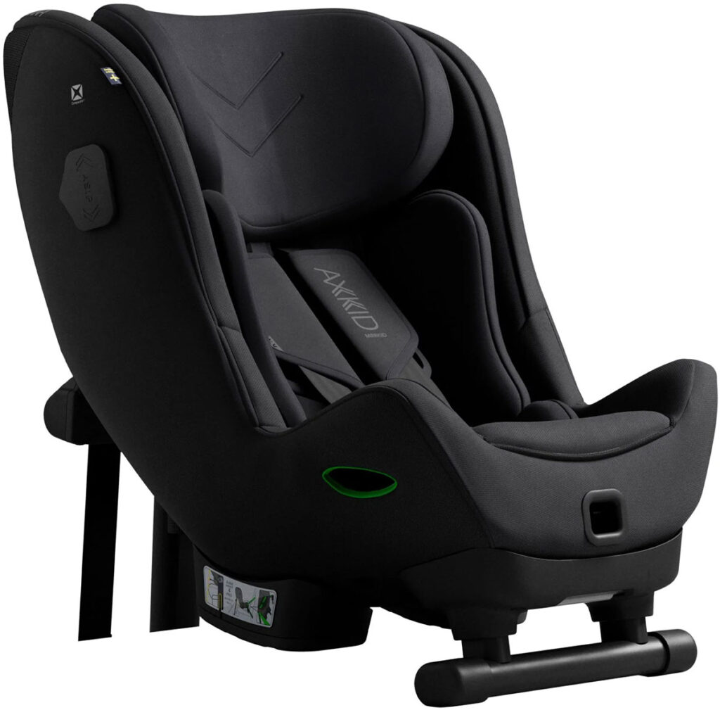 Axkid Minikid 4 MAX atpakaļskata autokrēsliņš bērniem 61-125cm krāsa Coastal Storm Black
