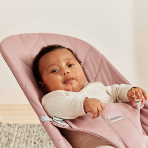 BabyBjorn BLISS šūpuļkrēsls mazuļiem 0-13kg krāsa DUSTY PINK, COTTON Petal Quilt