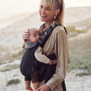 BabyBjorn Harmony ergosoma mazuļiem 0-3gadiem krāsa Black 3D MESH