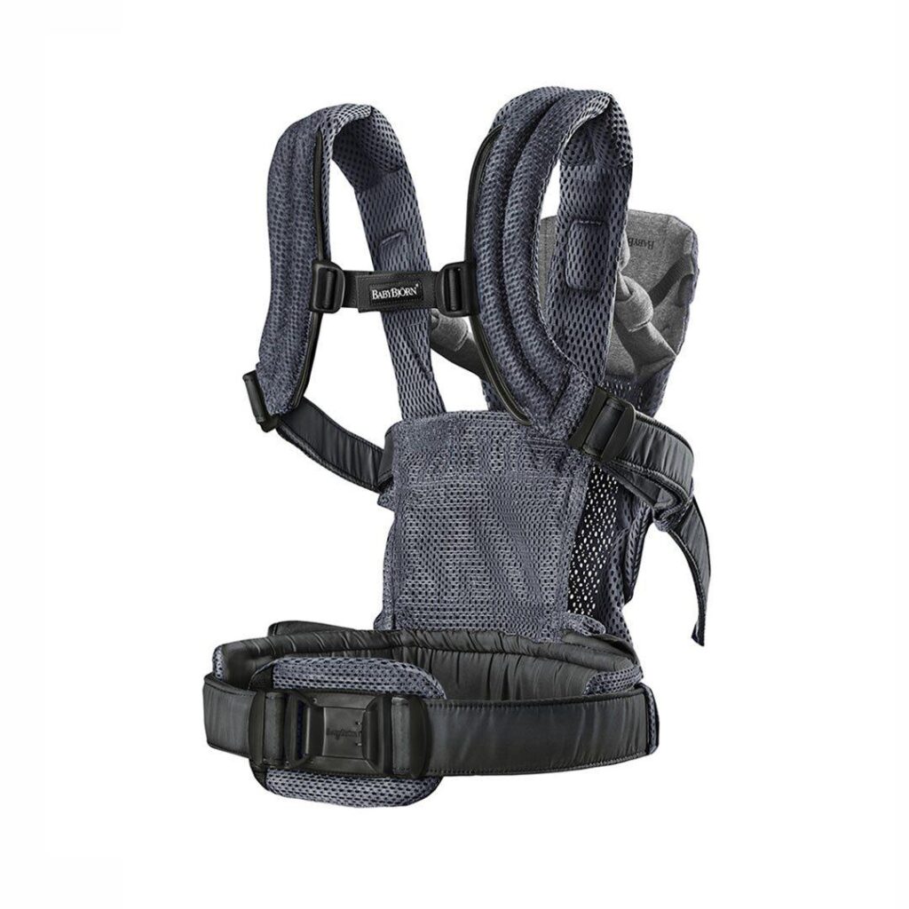 BabyBjorn Harmony ergosoma mazuļiem 0-3gadiem krāsa Anthracite 3D MESH