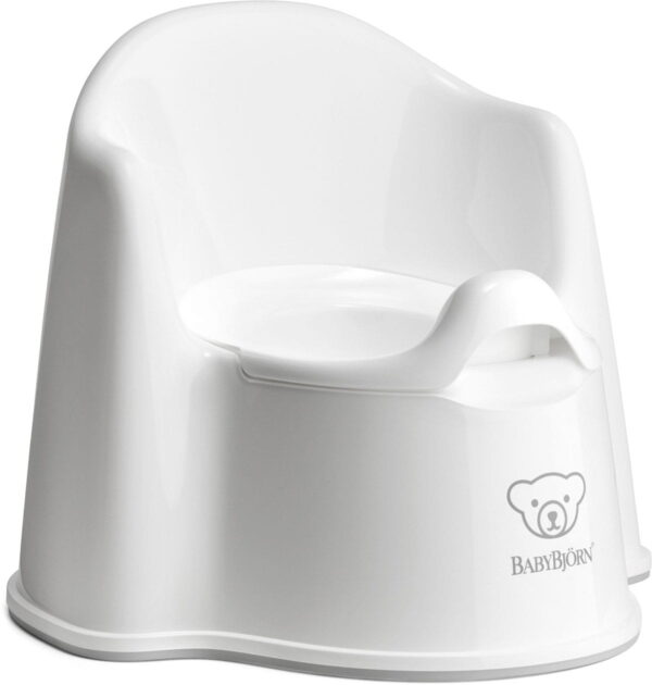 Autokreslini.lv | Potty Chair bērnu podiņš ar atzveltni krāsa White bilde #1