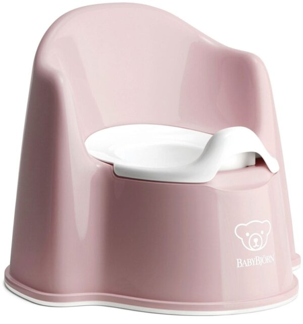 Autokreslini.lv | Potty Chair bērnu podiņš ar atzveltni krāsa Powder Pink bilde #1