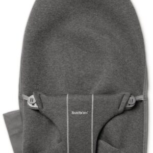 BabyBjorn Bouncer BLISS sēžamās daļas pārvalks krāsa Charcoal Grey, 3D Jersey