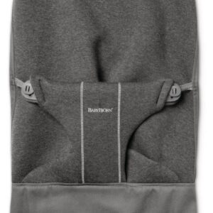 BabyBjorn Bouncer BLISS sēžamās daļas pārvalks krāsa Charcoal Grey, 3D Jersey