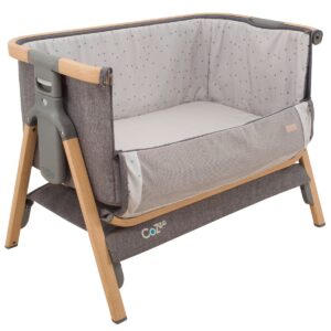 Tutti Bambini CoZee BEDSIDE mazuļu gultiņa krāsa OAK/CHARCOAL