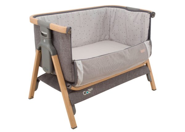 Autokreslini.lv | CoZee BEDSIDE mazuļu gultiņa krāsa OAK/CHARCOAL bilde #7