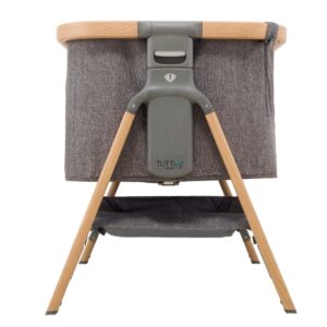 Tutti Bambini CoZee BEDSIDE mazuļu gultiņa krāsa OAK/CHARCOAL