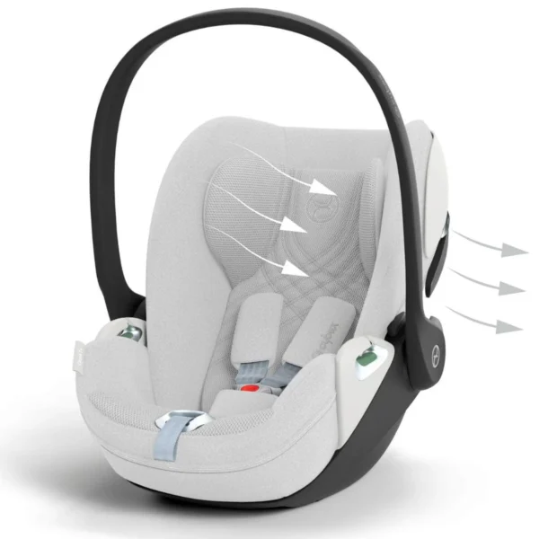 Autokreslini.lv | Cloud T PLUS I-Size autokrēsliņš mazuļiem 45-87cm krāsa Platinium White bilde #7