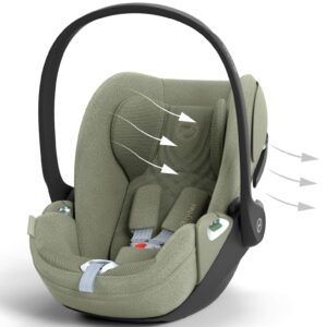 Cybex Cloud T PLUS I-Size autokrēsliņš mazuļiem 45-87cm krāsa Sage Green