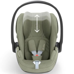 Cybex Cloud T PLUS I-Size autokrēsliņš mazuļiem 45-87cm krāsa Sage Green