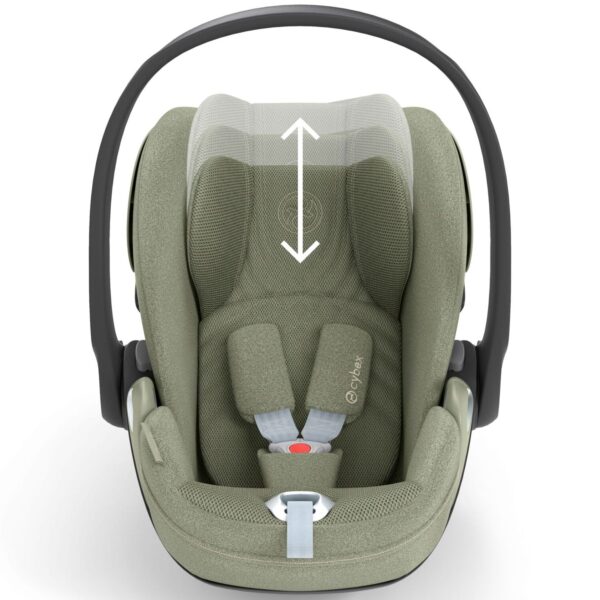 Cybex Cloud T PLUS I-Size autokrēsliņš mazuļiem 45-87cm krāsa Sage Green