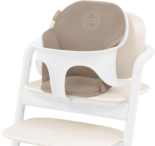 Cybex Lemo Comfort Inlay barošanas krēsliņa ieliktnis krāsa Almond Beige
