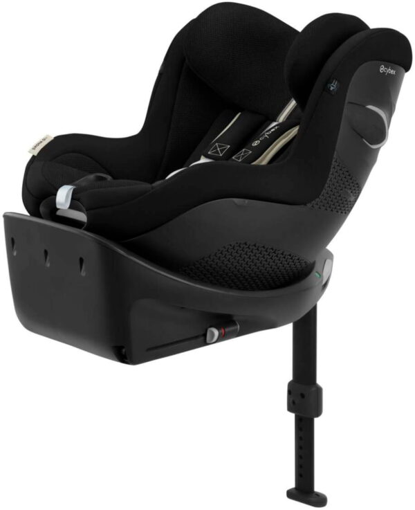 Autokreslini.lv | Sirona Gi Plus I-Size autokrēsliņš bērniem 61-105cm krāsa Moon Black bilde #3