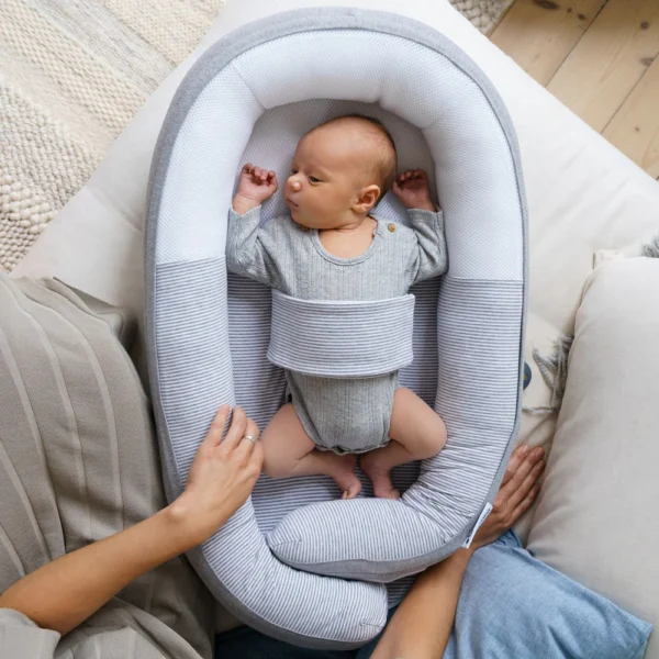 Autokreslini.lv | Baby Cocoon mazuļu ligzdiņa krāsa Classic Grey bilde #7
