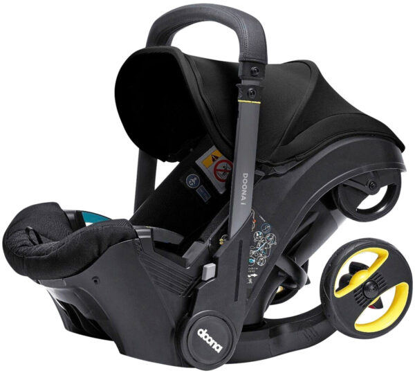 Autokreslini.lv | I I-Size autokrēsliņš/ratiņi bērniem 40-85cm krāsa Nitro Black bilde #1