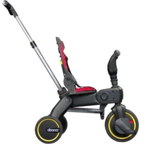Doona Liki Trike S3 stumjamais bērnu trīsritenis krāsa Flame Red