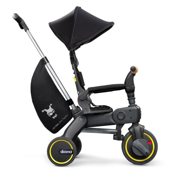 Autokreslini.lv | Liki Trike S5 stumjamais bērnu trīsritenis krāsa Nitro Black bilde #3