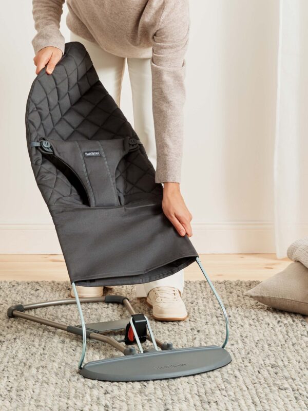 Autokreslini.lv | Babysitter sēžamās daļas pārvalks krāsa Anthracite, Woven Classic quilt bilde #3