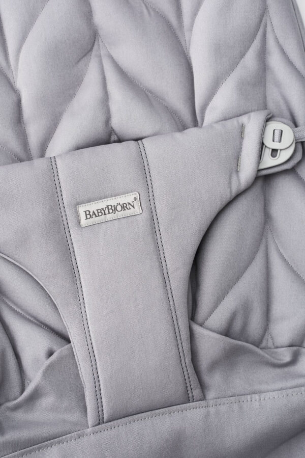 Autokreslini.lv | Babysitter sēžamās daļas pārvalks krāsa Light Grey, Wowen Petal quilt bilde #7