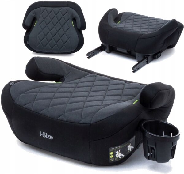 4Baby Hi-Fix CUP auto paliktnis bērniem 125-150cm krāsa Graphite