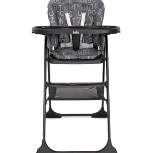 Joie Mimzy Snacker barošanas krēsliņš krāsa ABC Charcoal