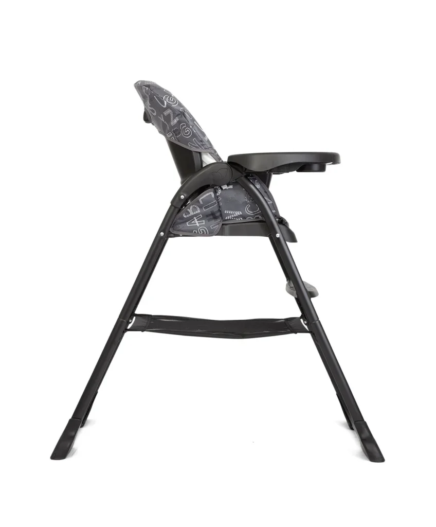 Joie Mimzy Snacker barošanas krēsliņš krāsa ABC Charcoal