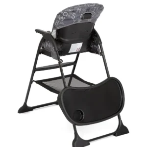 Joie Mimzy Snacker barošanas krēsliņš krāsa ABC Charcoal