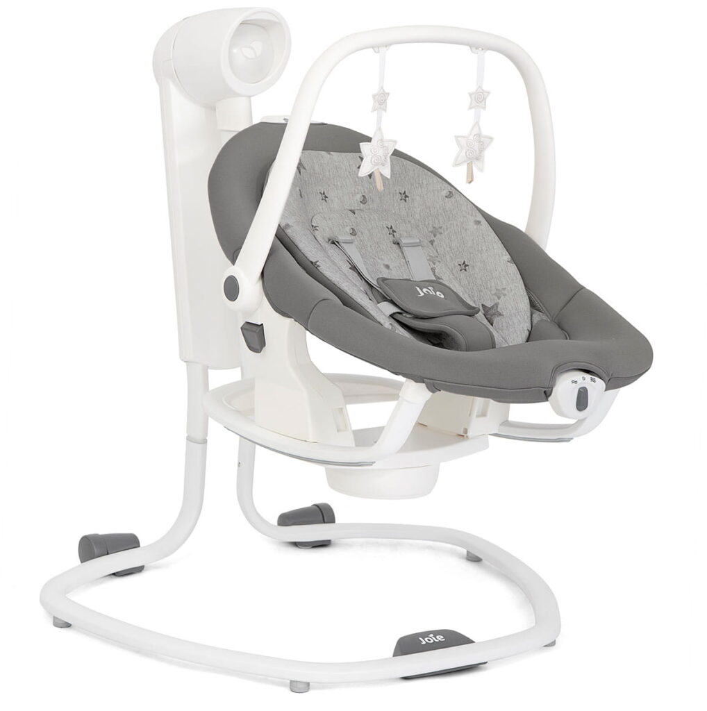 Joie Swing Serina 2in1 mazuļu šūpolītes krāsa Cosmo Grey
